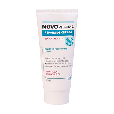 کرم ترمیم کننده نووفارما  Novopharma Repairing Cream My Pharma