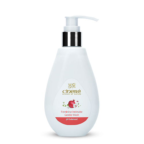 ژل بهداشتی و تنظیم کننده PH بانوان Feminine Intimate Gentle Wash PH Balanced Cinere