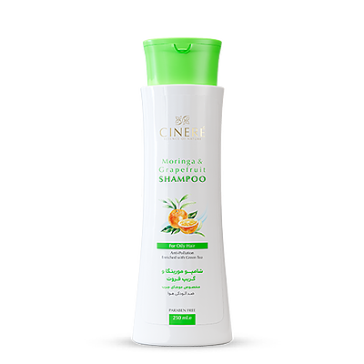 شامپو مورینگا و گریپ فروت Moringa And Grapefruit Shampoo Cinere