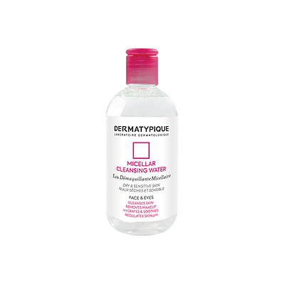 محلول پاک کننده آرایش درماتیپیک پوست خشک Dermatypique Micellar Cleansing Water For Dry Skin Dermatypique