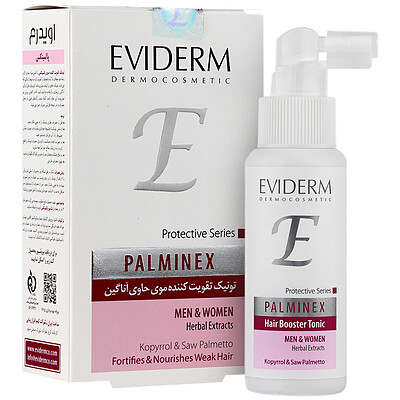 تونیک تقویت کننده مو پالمینکس اویدرمPalminex Hair Booster Tonic Eviderm