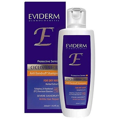 شامپو ضد شوره سیکلوزینک دی اویدرمCiclozinc D Anti Dandruff Shampoo Eviderm