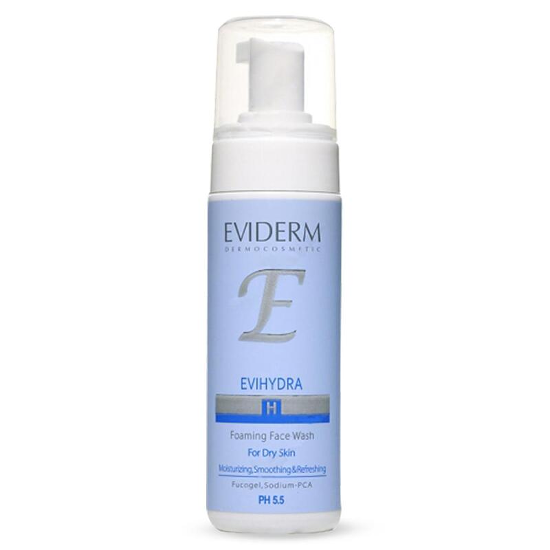 فوم شستشوی صورت مناسب پوست خشک اوی هیدرا اویدرمEvihydra Foaming Face Wash For Dry Skin Eviderm