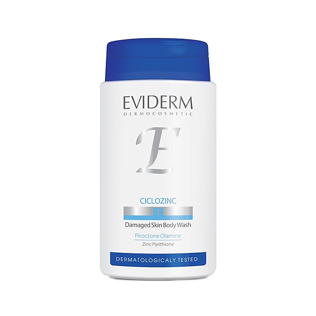 شامپو بدن سیکلوزینک اویدرمCiclozinc Body Shampoo Eviderm