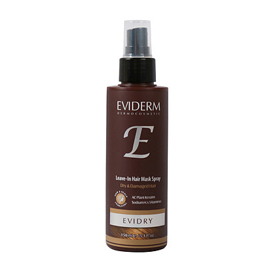 ماسک موی خشک بدون آبکشی اویدرای اویدرمEvidry Leave in Dry Hair Mask Spray Eviderm