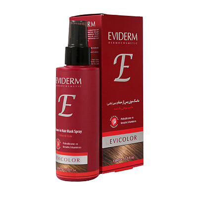 ماسک موی پس از حمام اویکالر اویدرم Evicolor Leave in Hair Mask Spray Eviderm