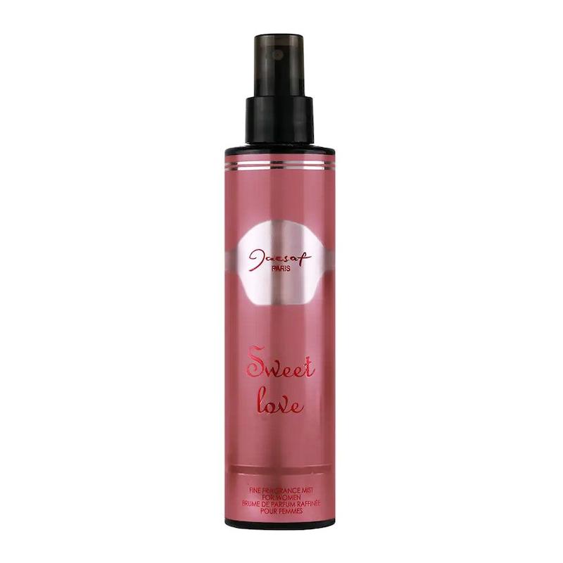 بادی اسپلش زنانه سوییت لاو ژک ساف Sweet Love Fine Fragrance Mist For Women Jacsaf