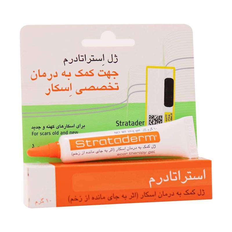 ژل استراتادرم 5 گرم استرات فارما | ترمیم کننده زخم پوست Stratpharma Strataderm Gel