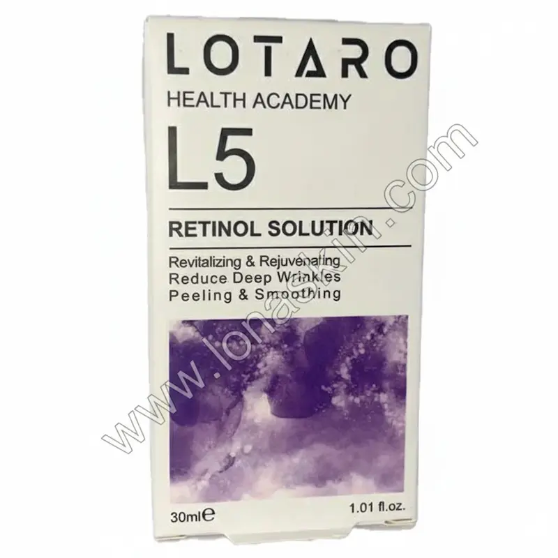 محلول ضد چروک حاوی رتینول ال5 L5 Retinol Solution lotaro