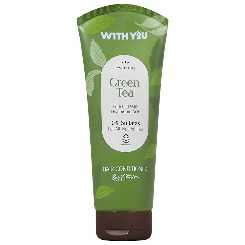 نرم کننده مو چای سبز ویت یو Hydrating Green Tea Hair Conditioner With You