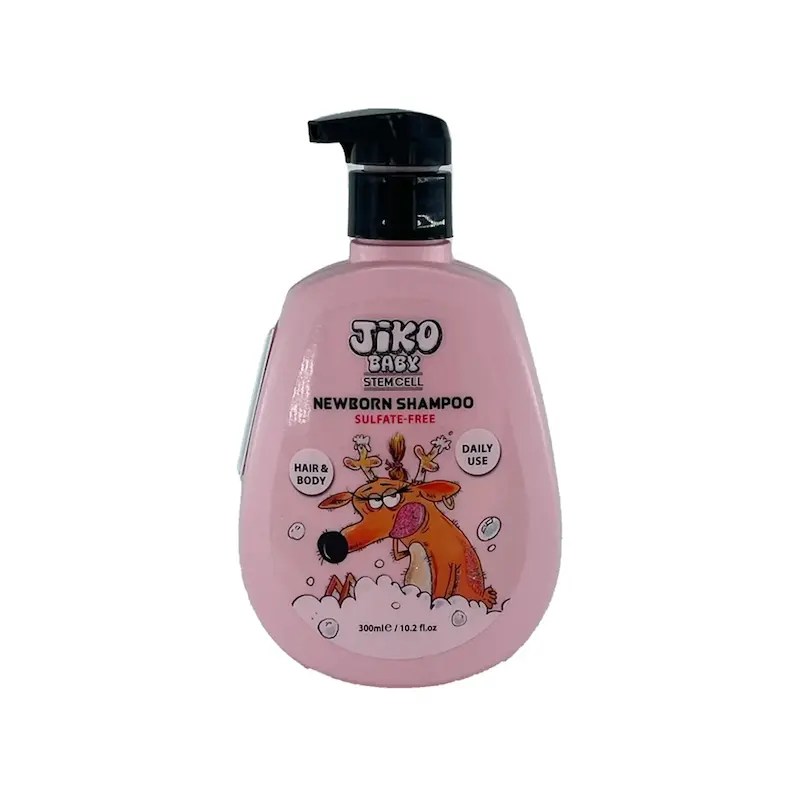 شامپو نوزاد دخترانه استم سل سر و بدنNEWBORN SHAMPOO SULFATE FREE STEMCELL