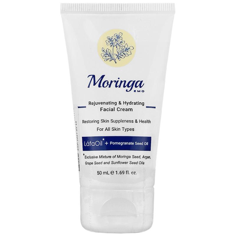 کرم آبرسان و جوان کننده صورت مورینگا  Rejuvenating And Hydrating Facial Cream Moringa