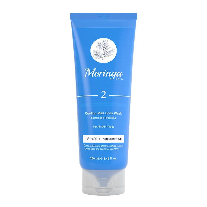 شامپو بدن خنک کننده آقایان مورینگا امو مورینگا2  Moringa Emo 2 Mens Cool Down Body Wash Moringa