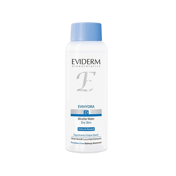 میسلار واتر اوی هیدرا پوست خشک اویدرم Evihydra Micellar Water For Dry Skin Eviderm