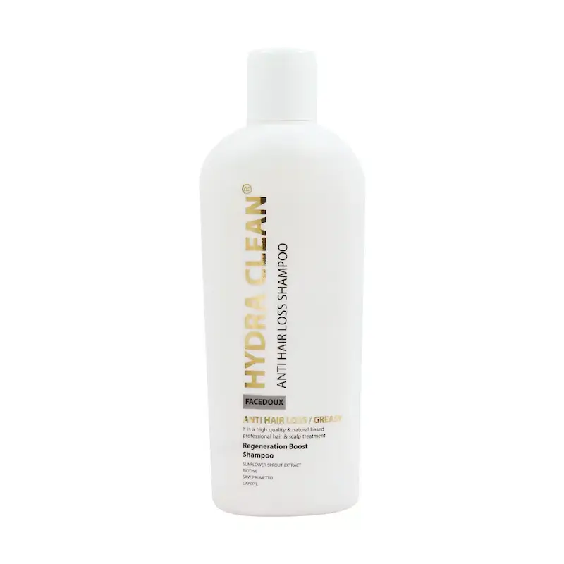 شامپو ضد ریزش موی چرب هیدراکلین فیس دوکس 220 میلی لیتر Face Doux Hydra Clean Hair Loss Shampoo For Greasy Hair 220 ml