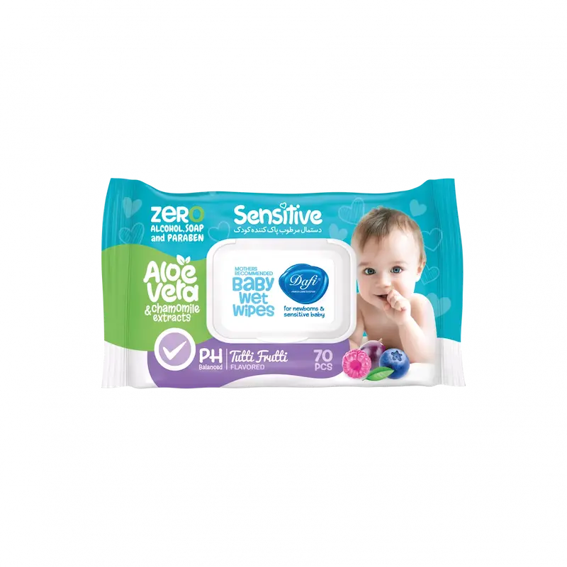 دستمال مرطوب پاک کننده کودک دافی Baby Wet Wipes