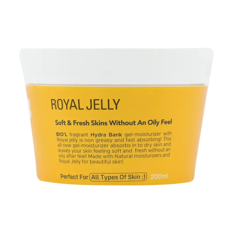 کرم ژل مرطوب کننده Zero Oil بیول حاوی عصاره رویال ژلی 200 میلی لیتر Biol Gel Cream Moisturizer Royal jelly Zero Oil 200 ml