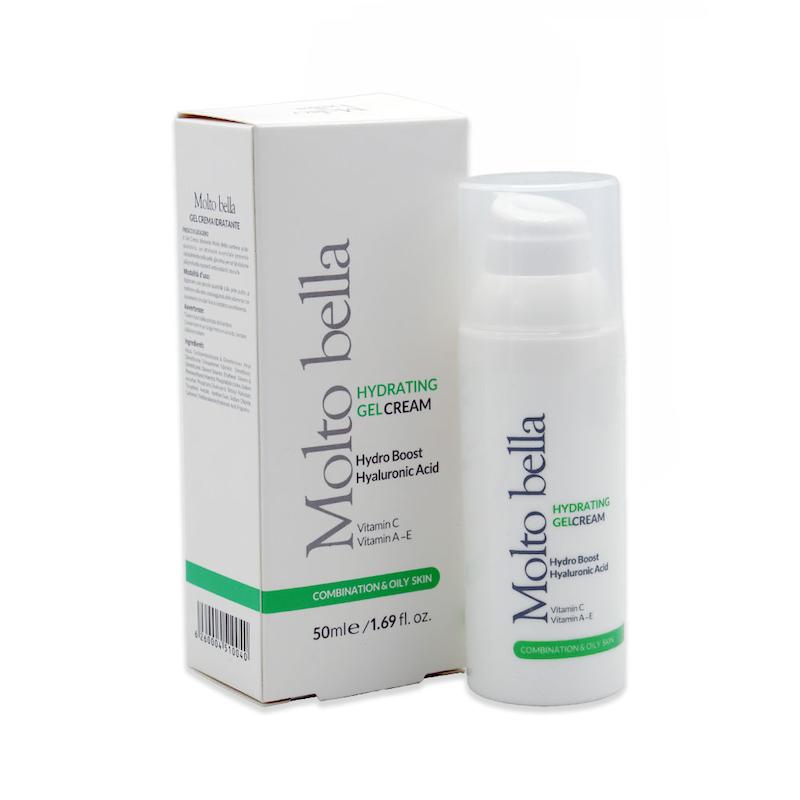 کرم ژل آبرسان پوست چرب مولتو بلا 50 میلی لیتر Molto Bella Hydrating Gel Cream Oily Skin 50 ml