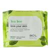 دستمال مرطوب آرایشی درخت چای مخصوص پوست چرب بیول Biol Tea Tree Makeup Remover Wet Wipes