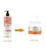 ماسک مو هلو و جوانه گندم بیول مناسب موهای خشک و فر 500 میلی لیتر Biol Peach And Wheat Germ For Curly And Dry Hair Mask 500ml 