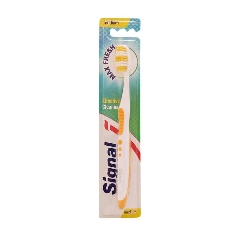 مسواک مکس فرش سیگنال با برس متوسط Signal Max Fresh Medium Toothpaste
