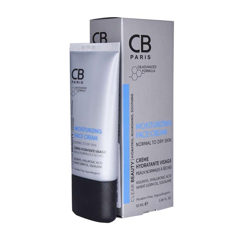 کرم مرطوب کننده صورت پوست خشک و نرمال سی بی پاریس 50 میلی لیتر CB Paris Moisturizing Face Cream For Normal To Dry Skin 50 ml