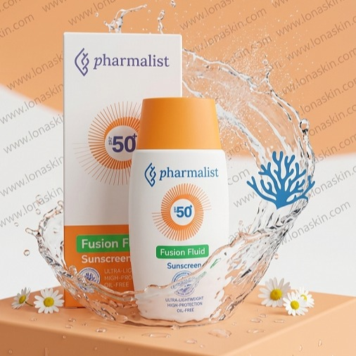 ضد آفتاب فیوژن فلوئید فاقد چربی فارمالیست +Pharfalist Fusion Fluid Sunscrren spf50