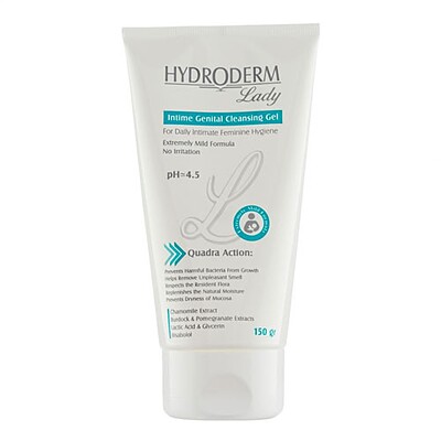 ژل بهداشتی بانوان هیدرودرمIntime Genital Cleansing Gel Hydroderm