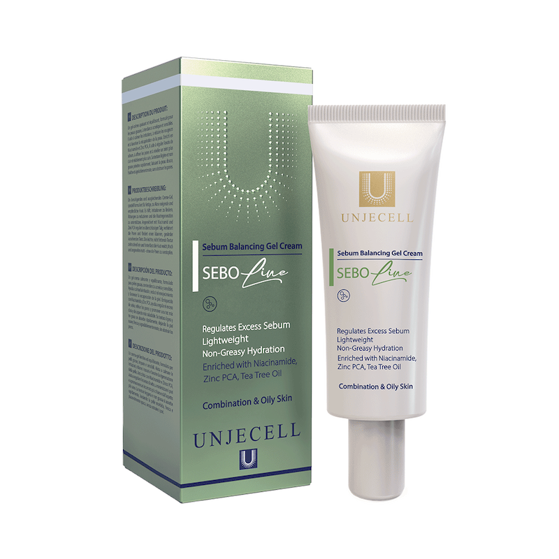 ژل کرم متعادل کننده چربی آنژسل (سبولاین) – SEBUM BALANCING GEL CREAM UNJECELL (SEBO LINE)