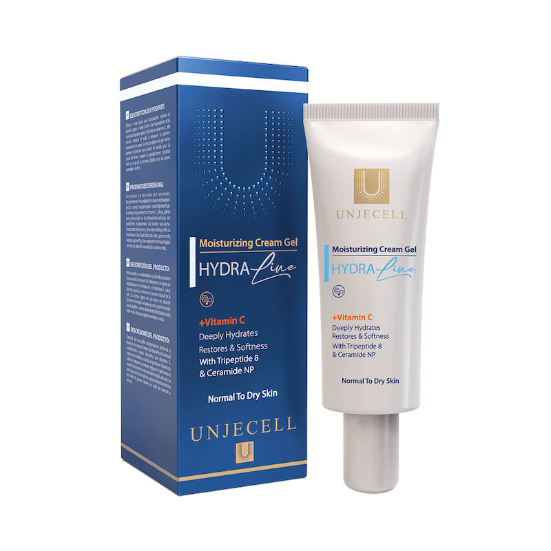 کرم ژل آبرسان حاوی ویتامین سی آنژسل (هیدرالاین) – MOISTURIZING CREAM GEL+VITAMIN C UNJECELL (HYDRA LINE )