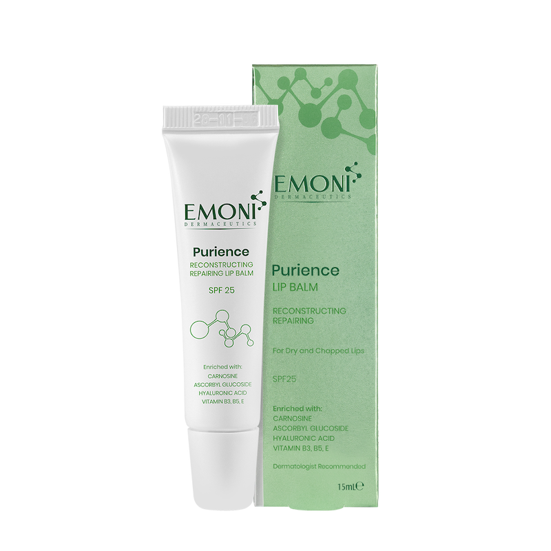 بالم لب ترمیم کننده امونی Emoni, Purience Lip Balm