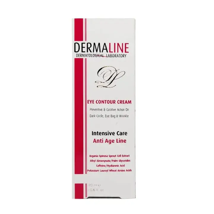 کرم دور چشم درمالاین 20 میلی لیتری Eye Contour Cream 20ml DERMALINE