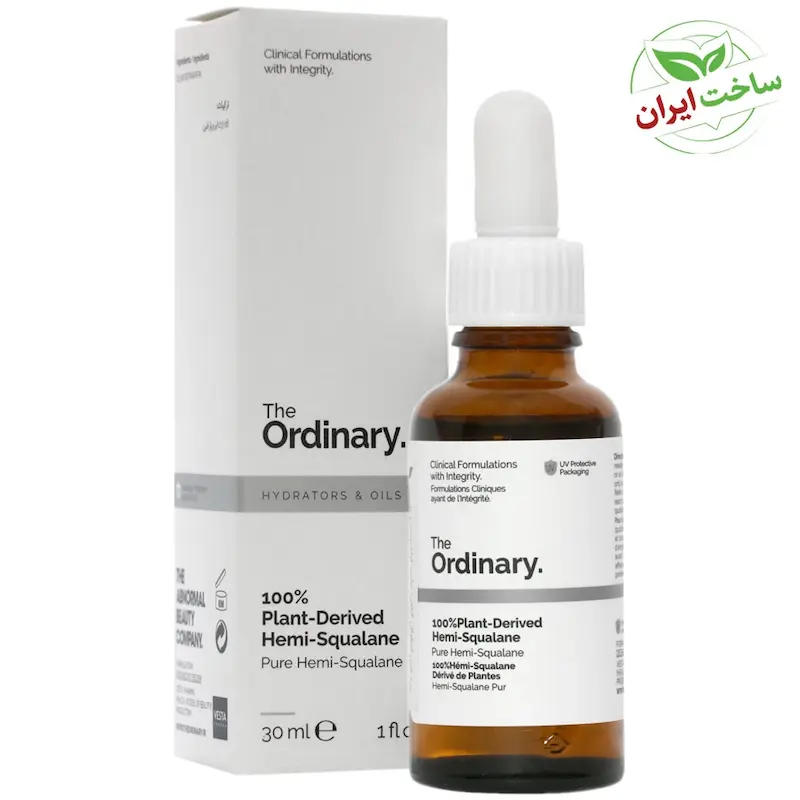 سرم همی اسکوالان گیاهی  Plant Derived Hemi Squalane Serum Ordinary