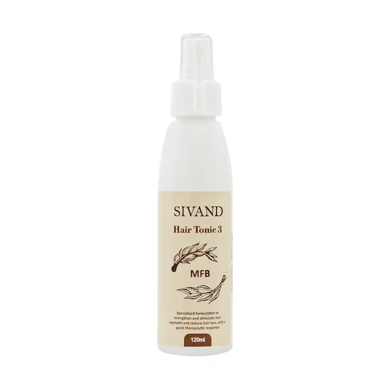 لوسیون تقویت کننده مو سیوند مدل MFB حجم 120 میلی لیتر Sivand Hair Tonic Model MFB Lotion 120 ml