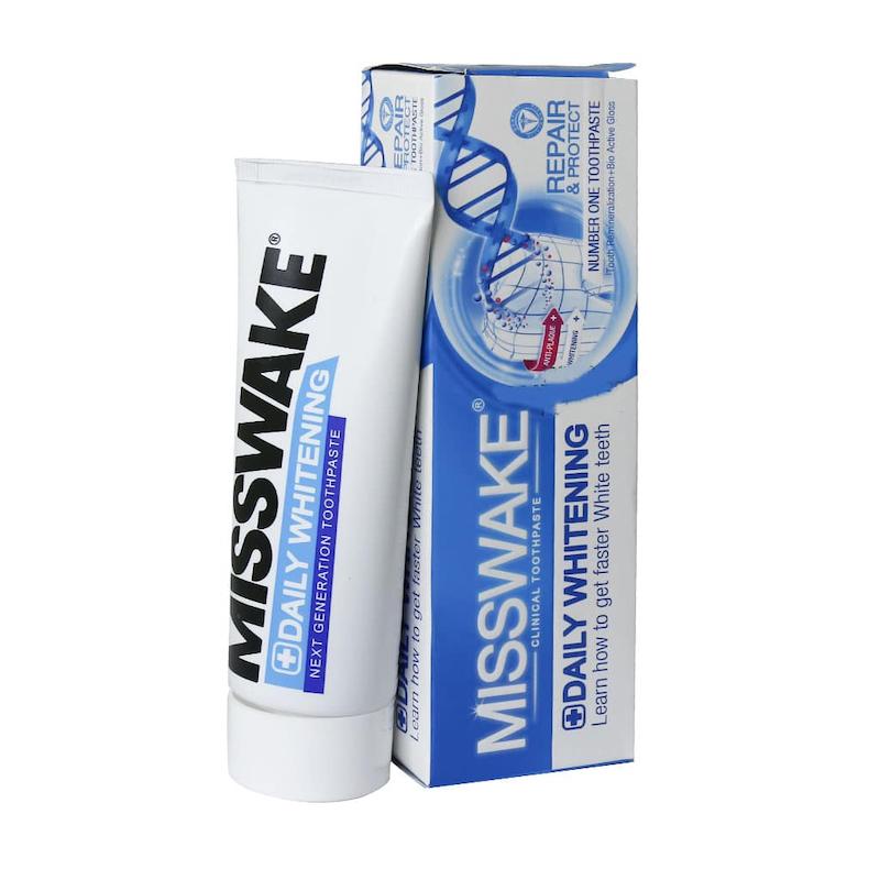 خمیر دندان سفید کننده روزانه میسویک Misswake Daily Whitening Toothpaste