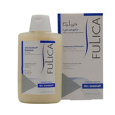 شامپو ضد شوره پوست سر خشک فولیکا Anti Dandruff Shampoo Dry Scalp