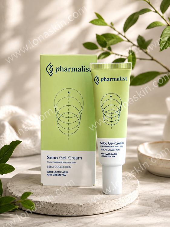 کرم ژل پوست مستعد جوش فارمالیست Sebo Gel_Cream pharmalist 30ml