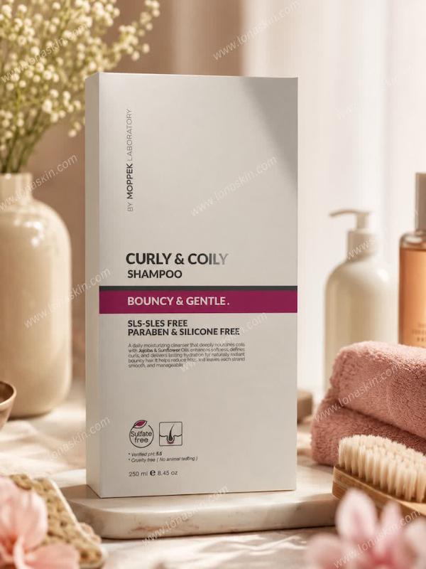شامپو موهای فر و مجعد موپک | MOPPEK Curly Hair Shampoo
