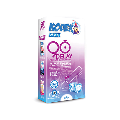 کاندوم 90 دقیقه تاخیری کدکس Condom Nach Kodex