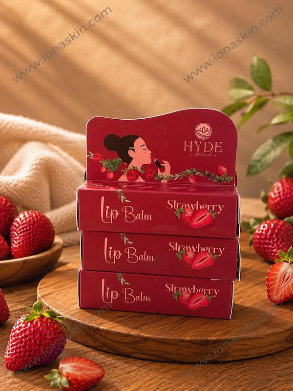 بالم لب توت‌فرنگی هاید (Hyde Strawberry Lip Balm)