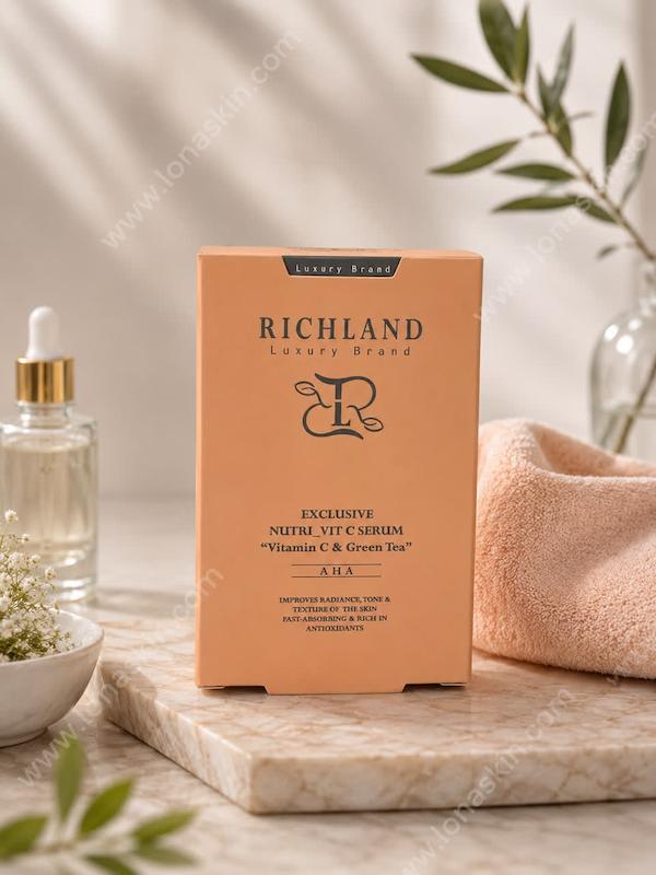سرم روشن کننده پوست ریچلند حاوی ویتامین Crichland exclusive nutri vit c serum