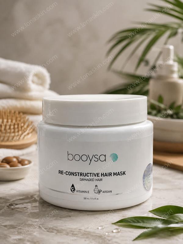 ماسک مو حاوی آرگان و ویتامین E برند بویسا (Booysa)
