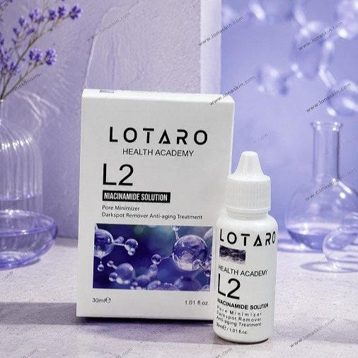 محلول ضد لک و جوش نیاسینامید لوتارو الL2 Niacinamide Solution Lotaro 2