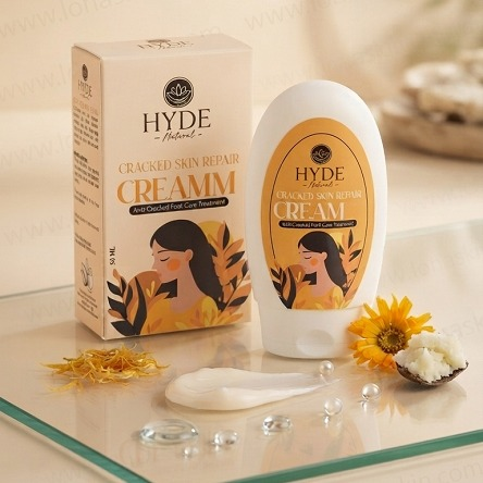 کرم ترک پا هاید رز 50 میلی لیتری Hyde Rose Cracked Foot Cream 50 ml