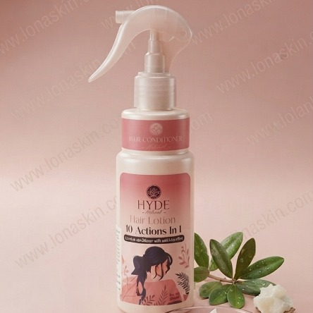 لوسیون نرم کننده و ضد وز مو هایدرز hair lotion hide rose 250ml