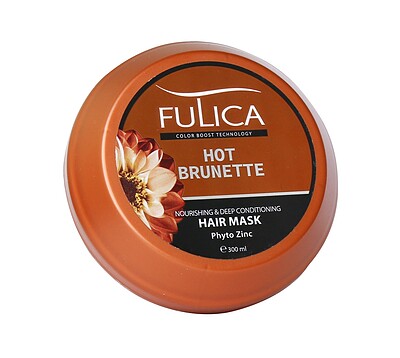 ماسک مو تقویت کننده موهای قهوه ای فولیکا Hot Brunette Nourishing Hair Mask