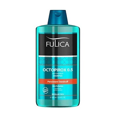 شامپو ضد شوره روزانه پیروکتون اولامین فولیکا Fulica Shampoo Octopirox 0.5