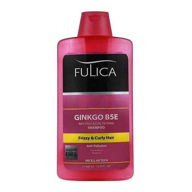 شامپو موی مجعد جینکگو بایلوبا فولیکا Ginkgo B5E Shampoo For Frizzy And Curly Hair