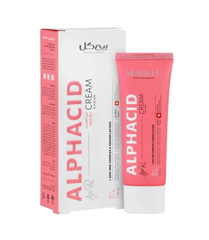 کرم آلفاسید ایج پرو سی گل 50 میلی لیتر Age Pro Alphacid Cream Seagull