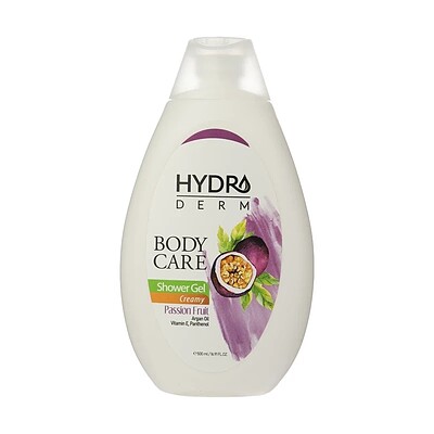 شامپو بدن کرمی هیدرودرم  با رایحه پشن فروت  Passion Fruit Creamy Shower Gel Hydroderm